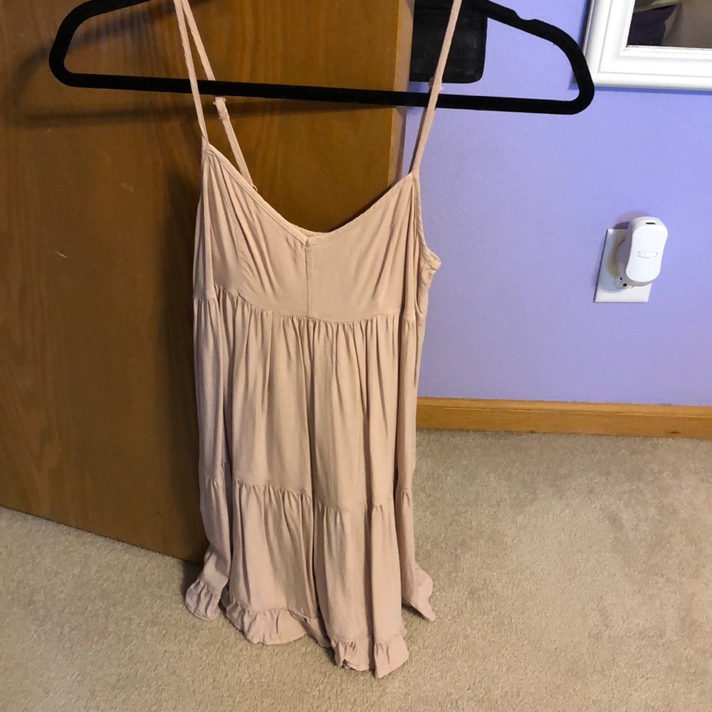 Light pink spring dress